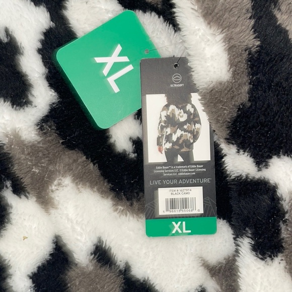 SOLD on eBay!! Eddie Bauer Women's Ultra Soft Plush Sleeve Pullover Size: XL - Picture 2 of 10